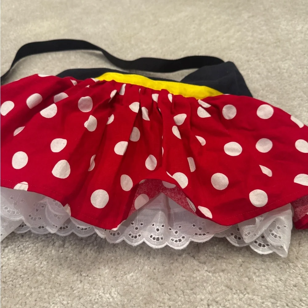 Disney Red and Black Crossbody Bag